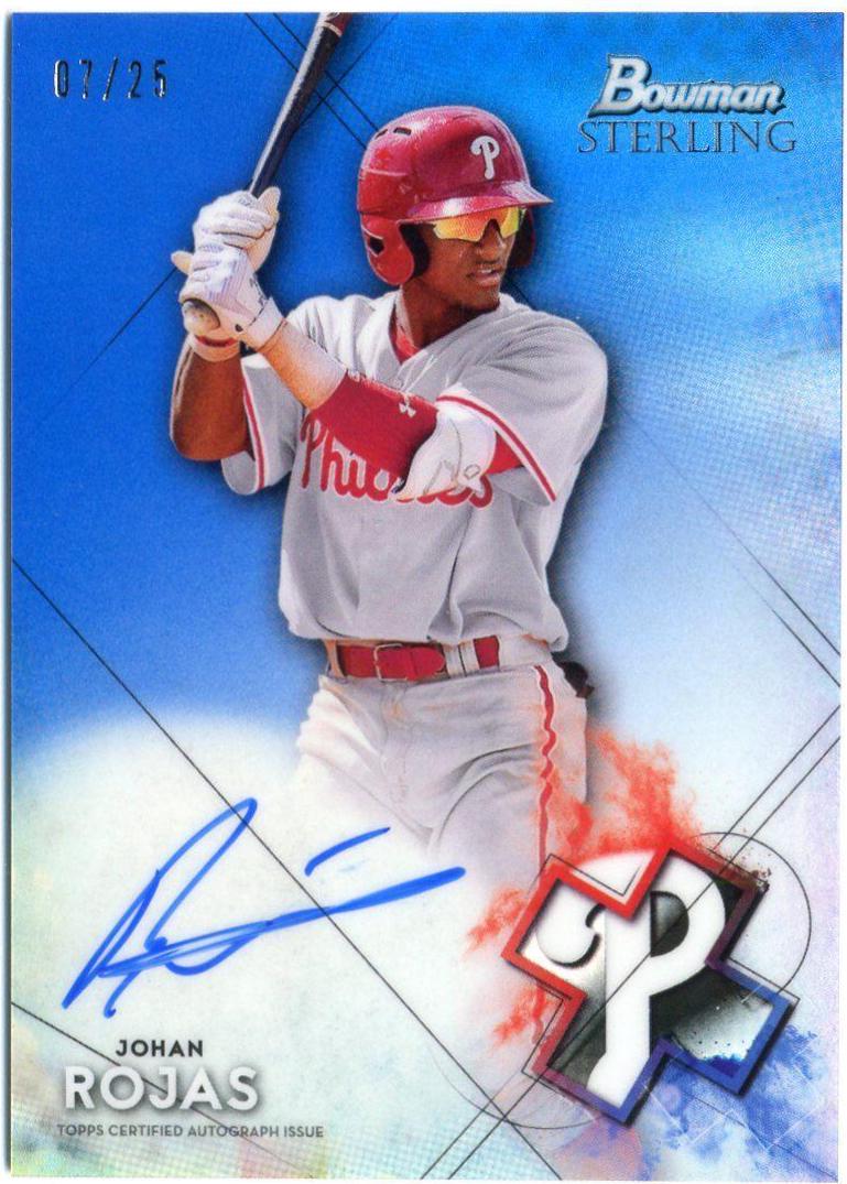 Johan Rojas [Blue Refractor] #BSPA-JR