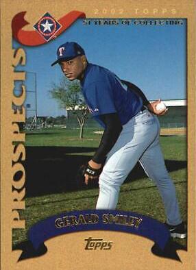 Gerald Smiley #T264 2002 Topps Traded Baseball