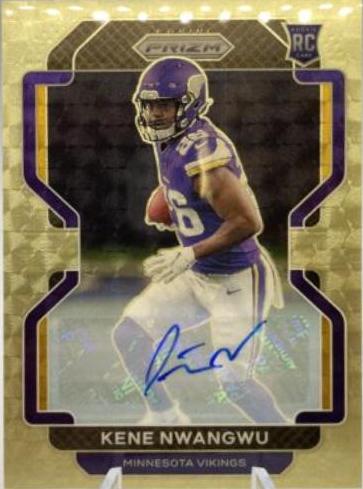 Kene Nwangwu [Autograph Gold Vinyl Prizm] #364