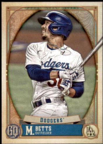 Mookie Betts #GQ-250 2021 Topps Gypsy Queen Baseball