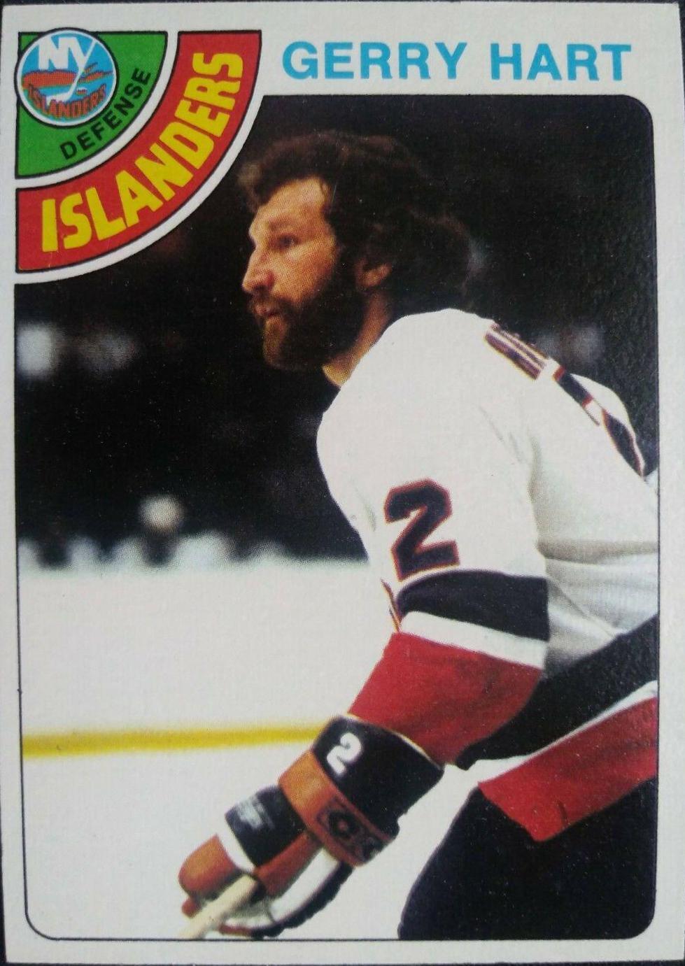 Gerry Hart #77 Hockey Cards 1978 Topps