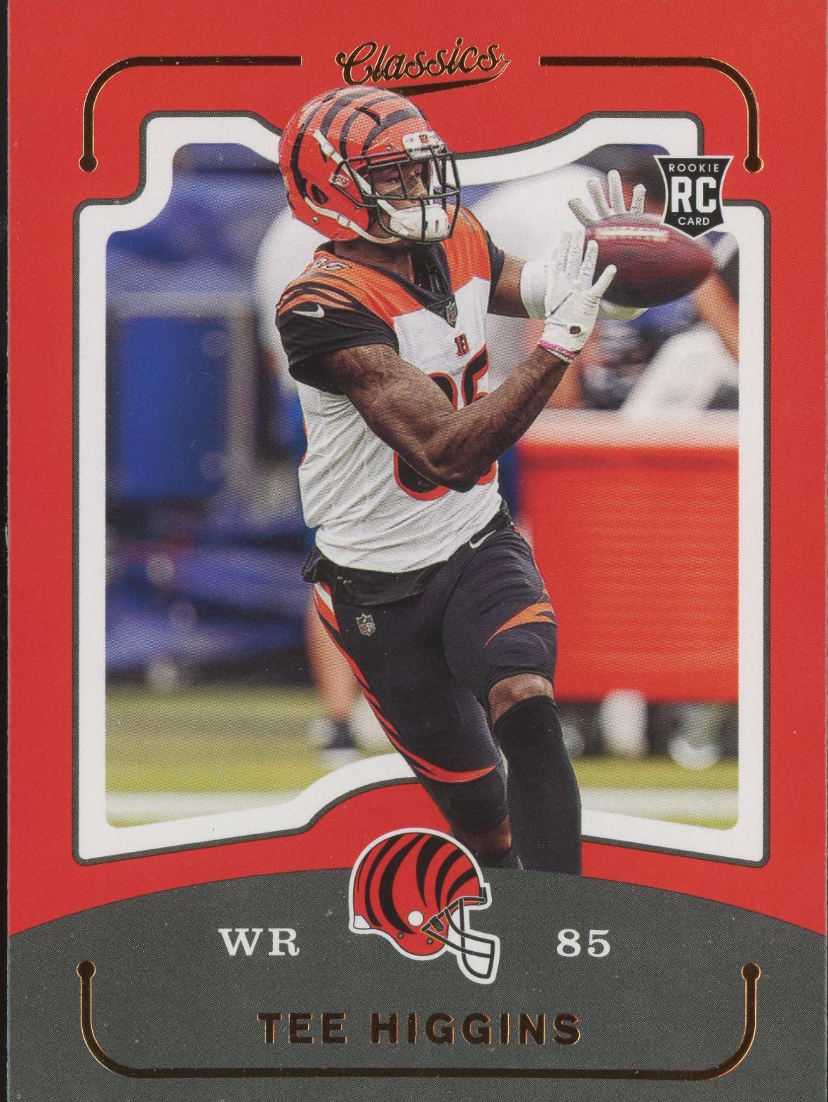 Tee Higgins #CL-19 Football Cards 2020 Panini Chronicles Classics