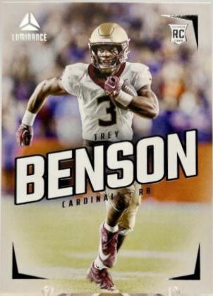 Trey Benson #147 Football Cards 2024 Panini Luminance