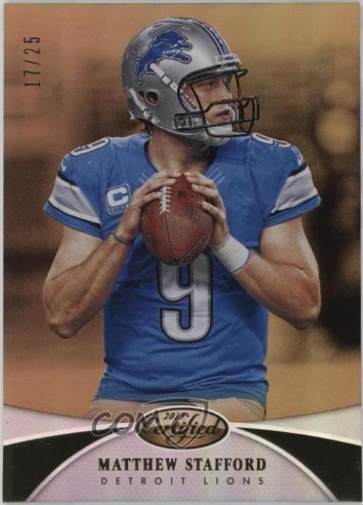 Matthew Stafford [Mirror Gold] #79