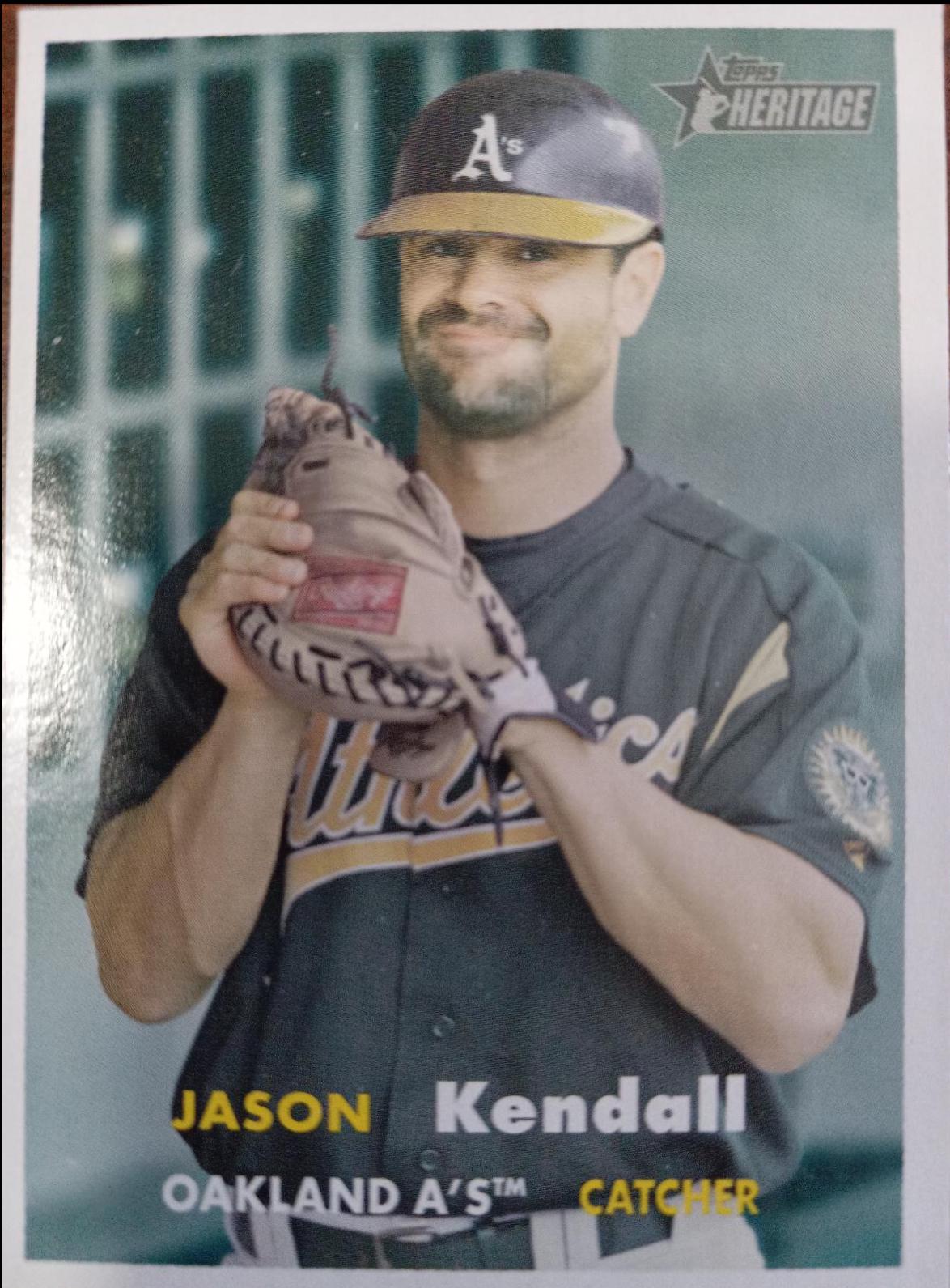 Jason Kendall #16 Baseball Cards 2006 Topps Heritage