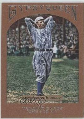 Christy Mathewson #18 Baseball Cards 2011 Topps Gypsy Queen
