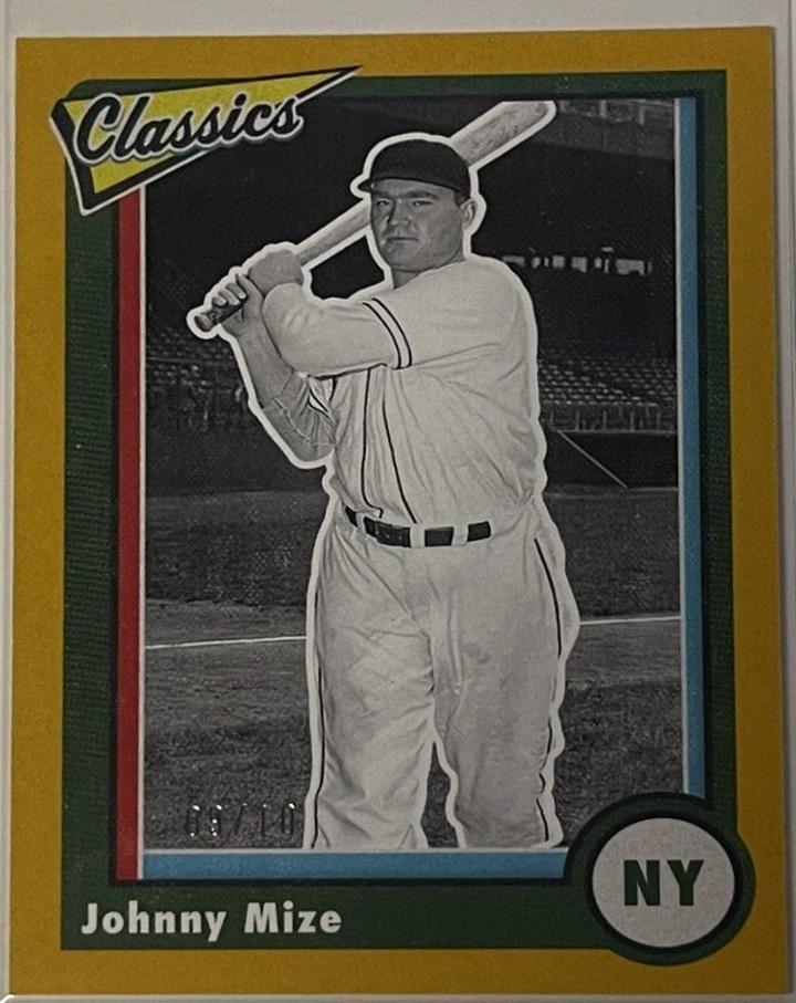 Johnny Mize [Gold] #30