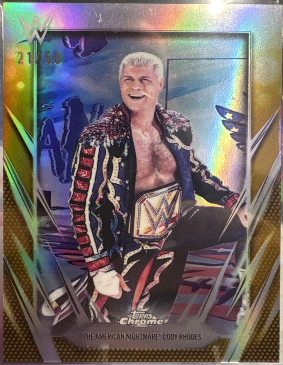 The American Nightmare Cody Rhodes [Gold Geometric] #21
