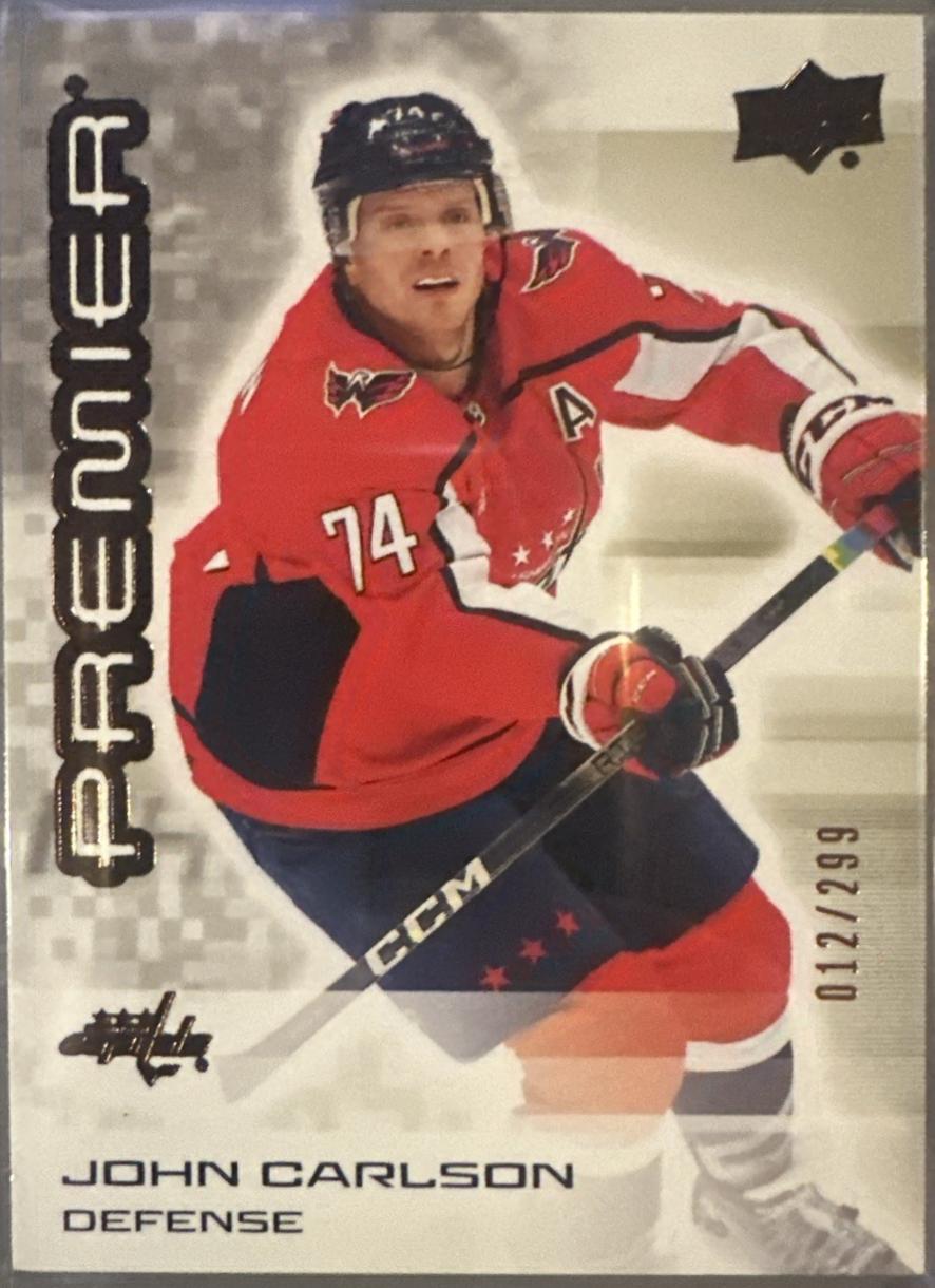 John Carlson #56 2024-25 Upper Deck Premier Hockey