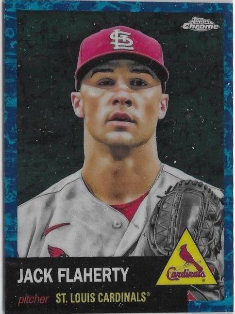 Jack Flaherty [Toile White Blue] #52