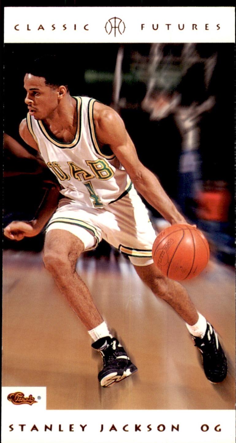 Stanley Jackson #34 Basketball Cards 1993 Classic Futures