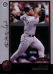 Edgar Martinez #19 Baseball Cards 1998 Bowman Chrome