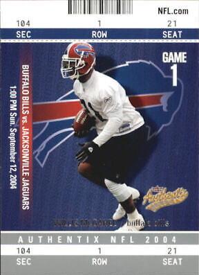 Willis McGahee #79 2004 Fleer Authentix Football