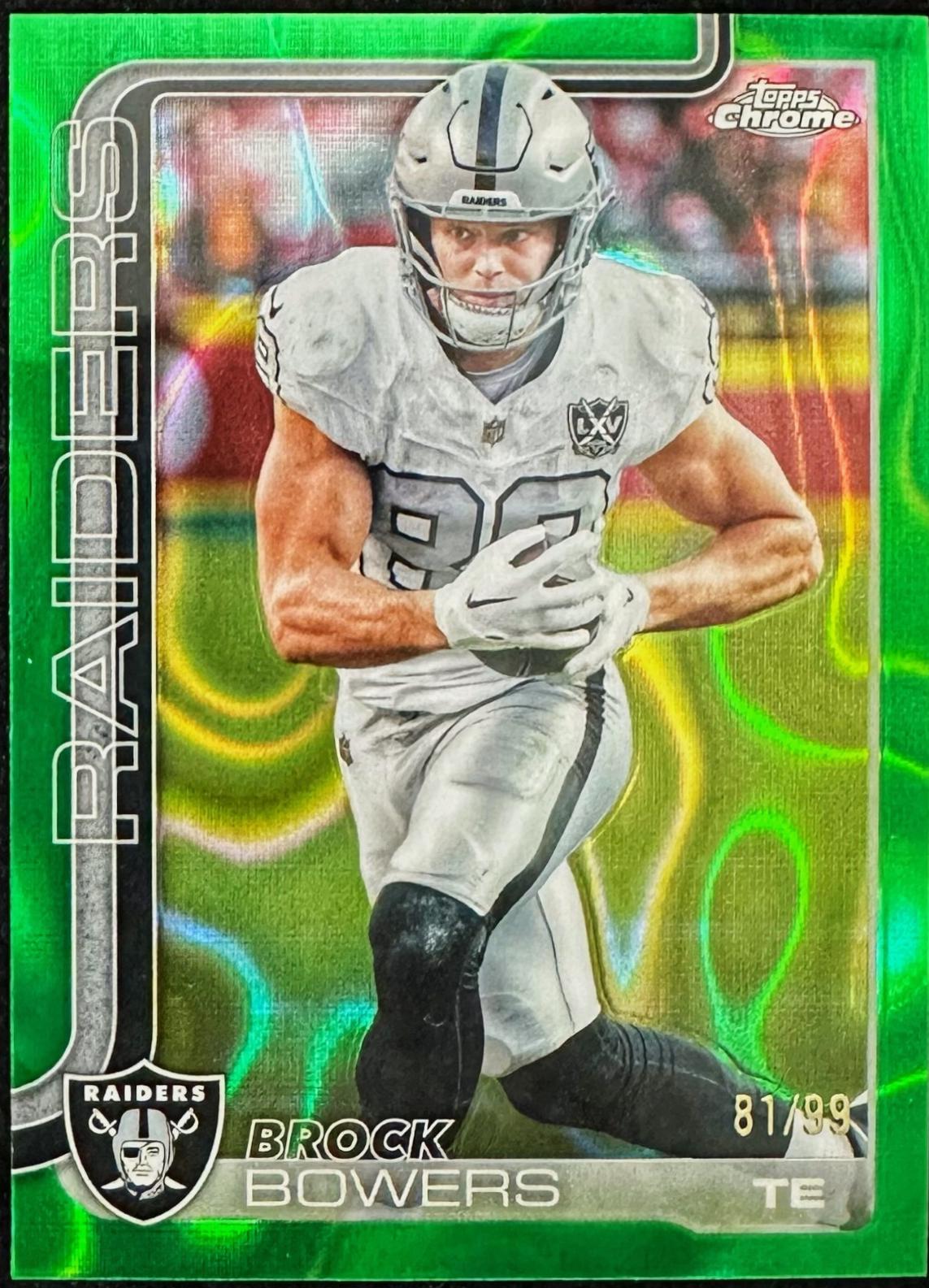 Brock Bowers [Green Lava] #178