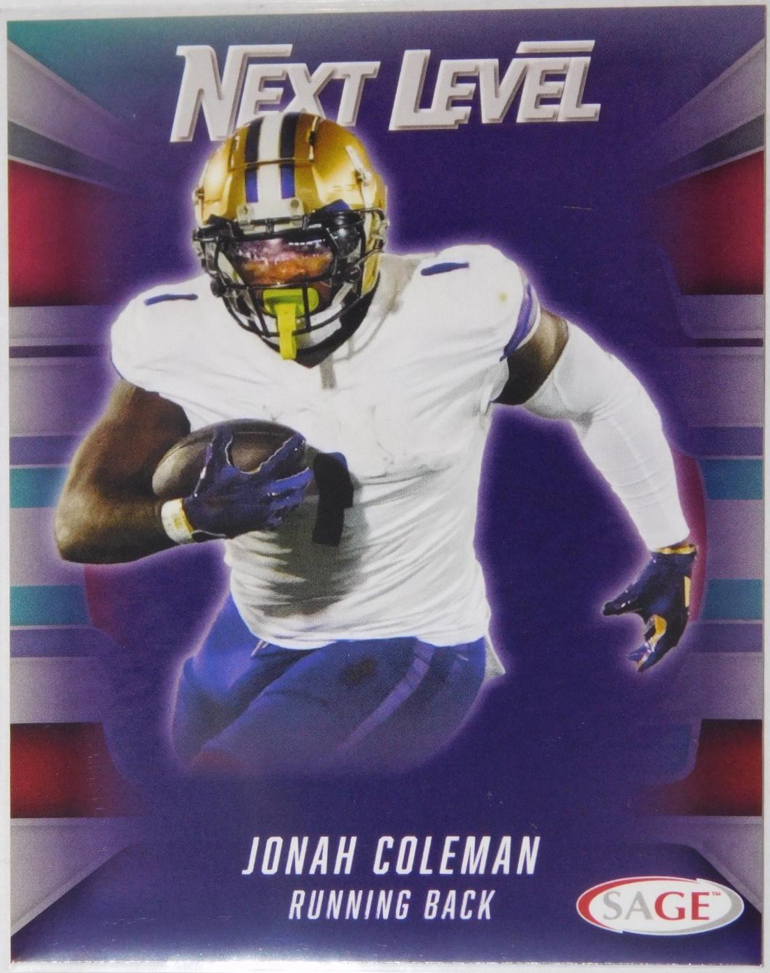 Jonah Coleman #83 2026 SAGE Football