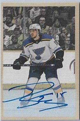 Robert Thomas #R-19 Hockey Cards 2023 Parkhurst Champions Retros Autograph