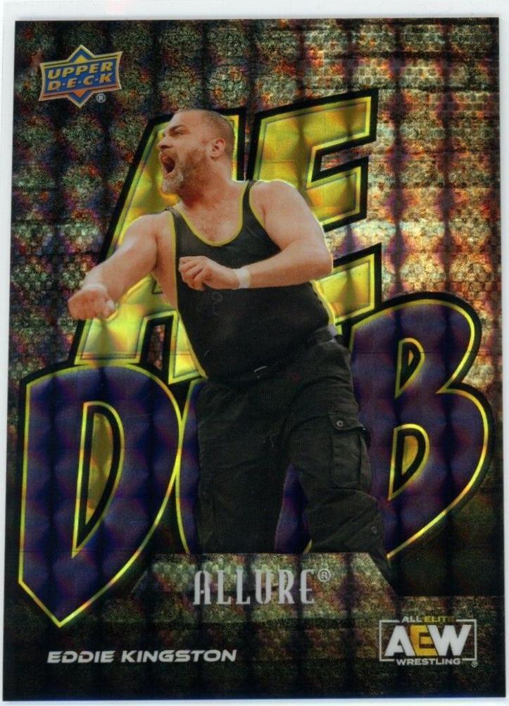 Eddie Kingston #DUB-15 Wrestling Cards 2024 Upper Deck Allure AEW AE DUB Autograph