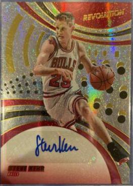 Steve Kerr Basketball Cards 2020 Panini Revolution Autographs