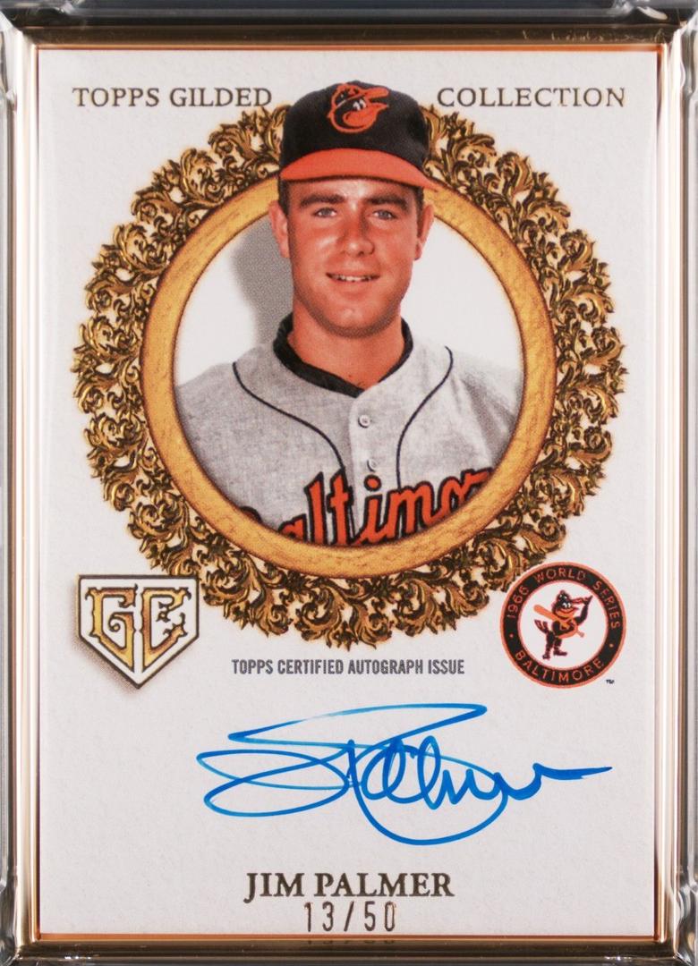 Jim Palmer #GCH-JPA Prices | 2025 Topps Gilded Collection Champions ...