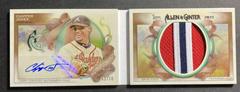 Chipper Jones #ARBC-CJ Baseball Cards 2022 Topps Allen & Ginter Autograph Relic Book Prices