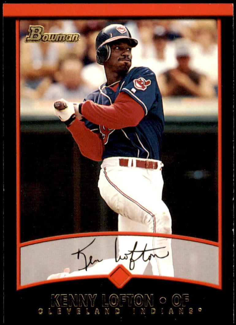 Kenny Lofton #7 Baseball Cards 2001 Bowman