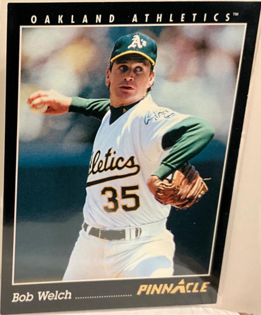 Bob Welch #573 Baseball Cards 1993 Pinnacle