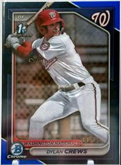 Dylan Crews [Blue] #BCP-23 Baseball Cards 2024 Bowman Chrome Prospects Prices