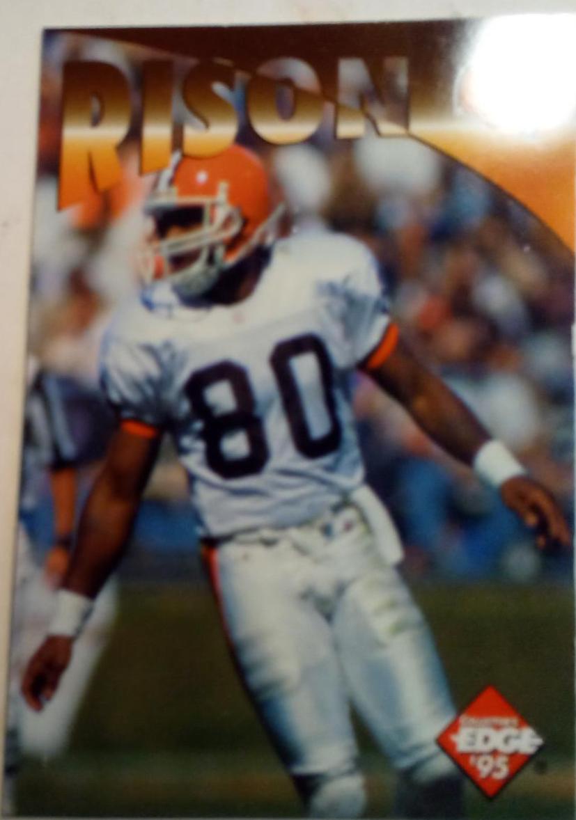 Andre Rison #5 Football Cards 1995 Collector's Edge