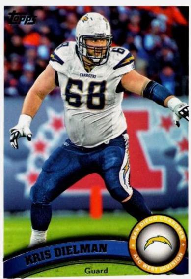 Kris Dielman #276 2011 Topps Football
