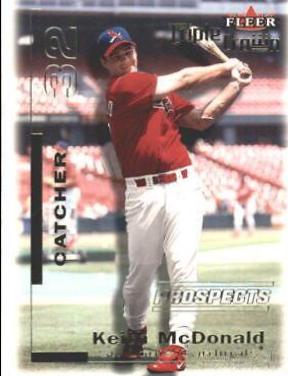 Keith McDonald #290 Baseball Cards 2001 Fleer Triple Crown