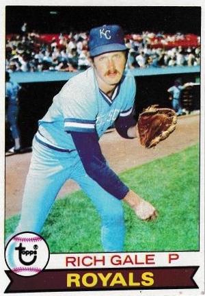 Rich Gale #298 Baseball Cards 1979 Topps