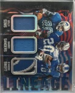 Billy Sims, Barry Sanders, D'Andre Swift
