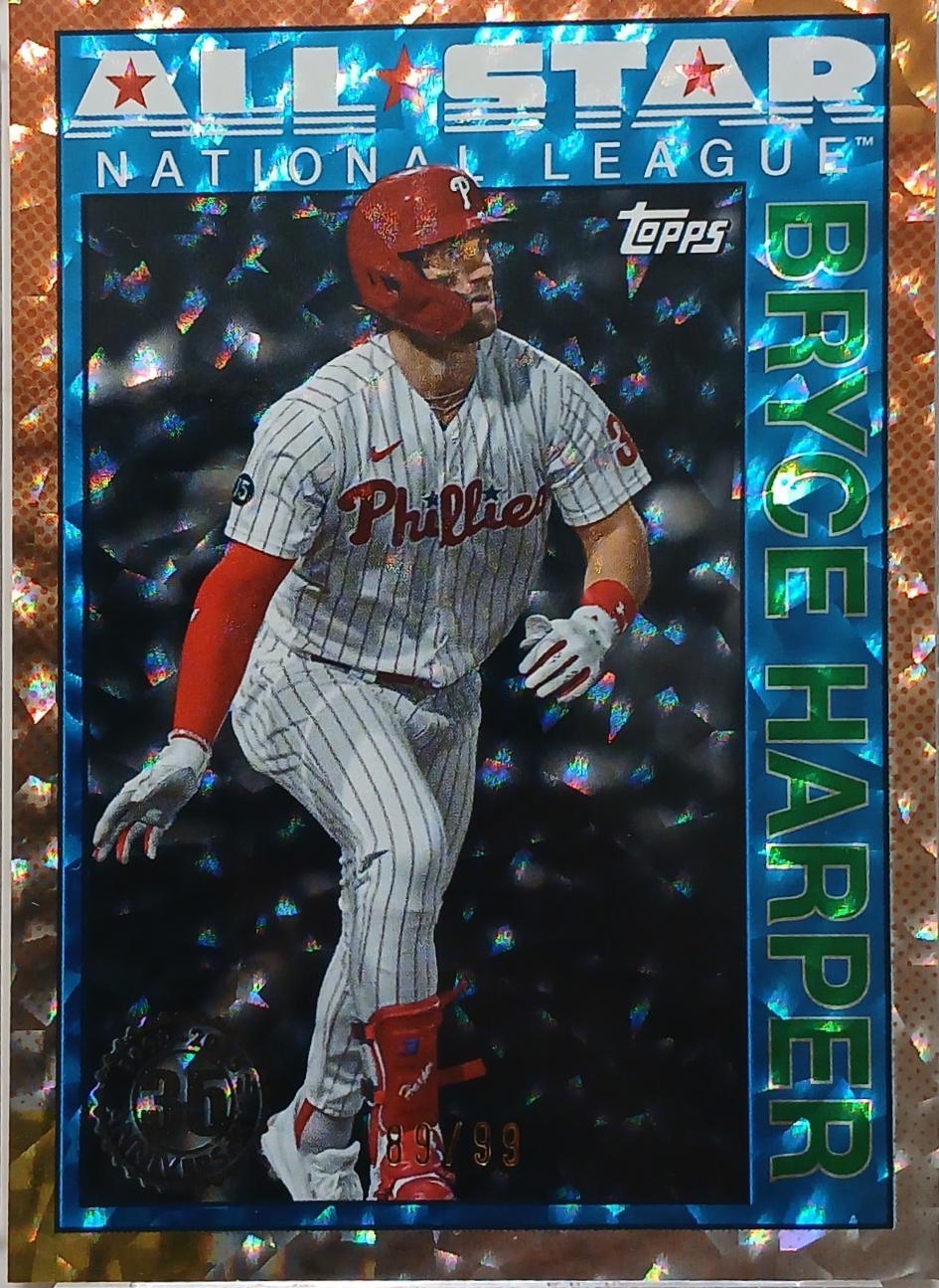 Bryce Harper [Green Crackle Foil] #90AS-19