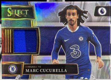 Marc Cucurella #SM-MCU Soccer Cards 2022 Panini Select Premier League Memorabilia