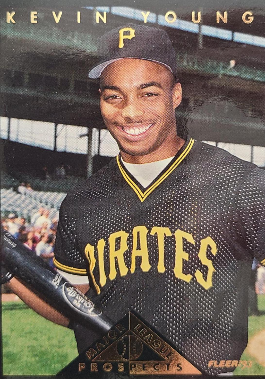 Kevin Young #6 of 18 Baseball Cards 1993 Fleer Major League Prospects