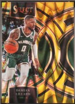 Damian Lillard [Tectonic Gold Prizm] #138 Prices | 2023 Panini 