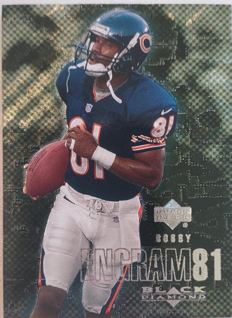Bobby Engram #23 Football Cards 2000 Upper Deck Black Diamond