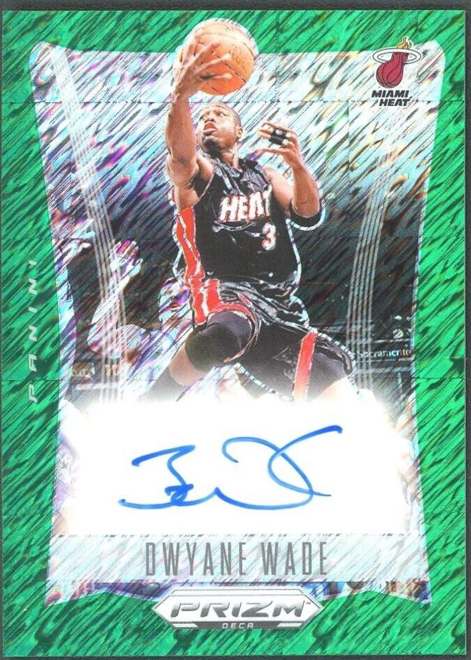 Dwyane Wade [Green Shimmer FOTL] #DS-DWY