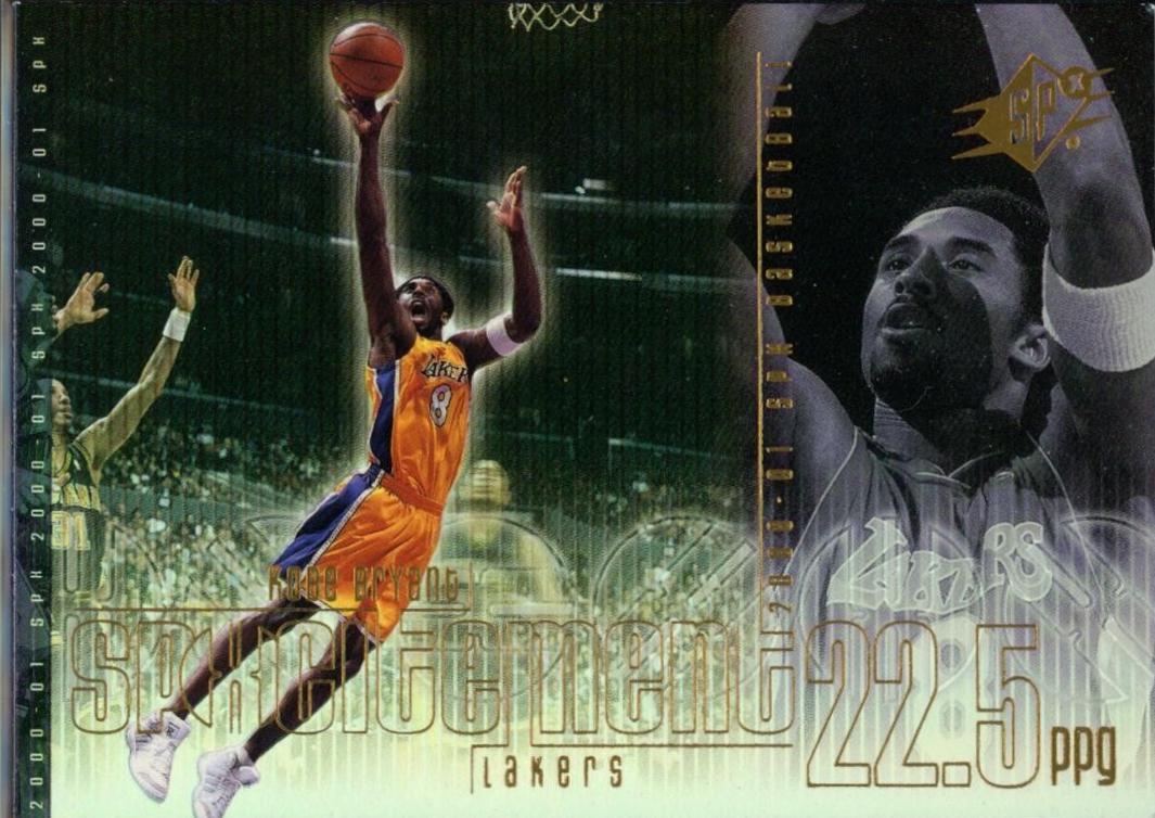 Kobe Bryant #S1 Basketball Cards 2000 Spx Spxcitement