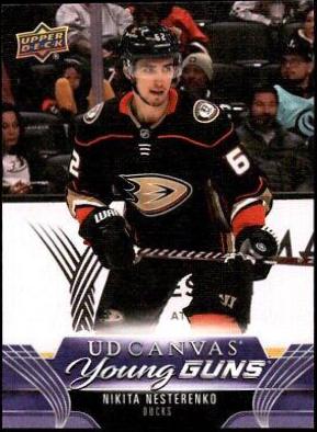 Nikita Nesterenko #C92 Hockey Cards 2023 Upper Deck UD Canvas