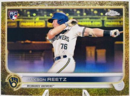 Jakson Reetz #11 Baseball Cards 2022 Topps Gilded Collection