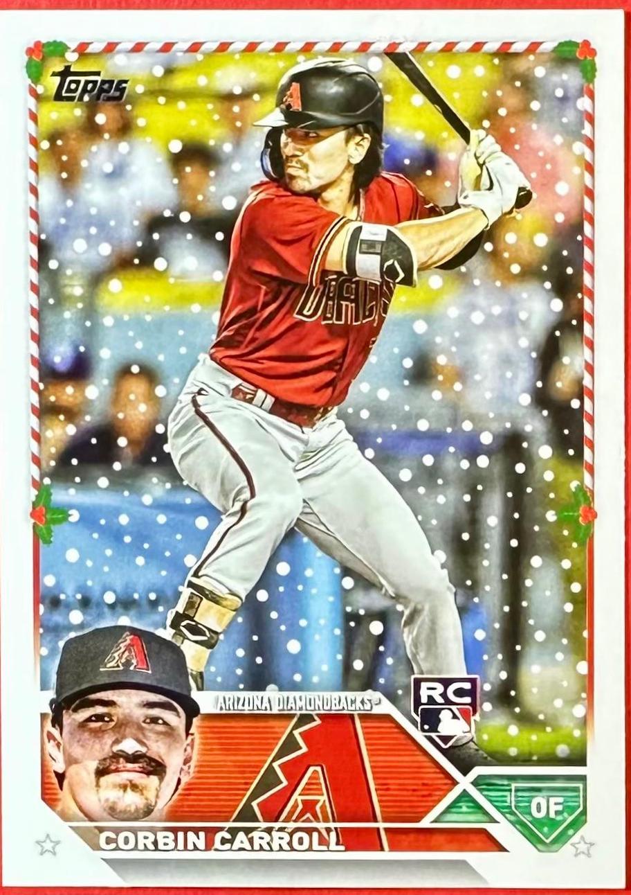 Corbin Carroll #H113 Baseball Cards 2023 Topps Holiday
