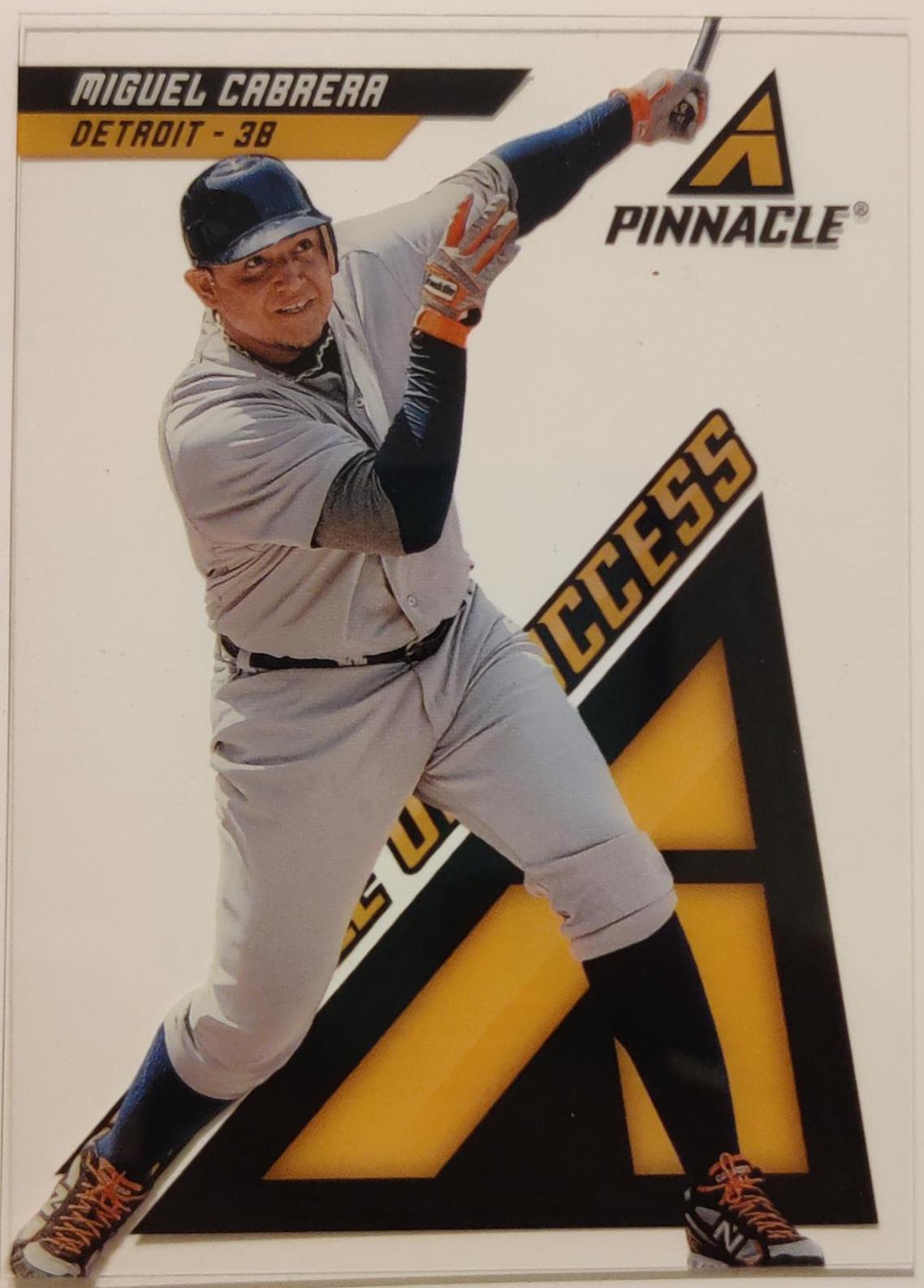 Miguel Cabrera #PS6 Baseball Cards 2013 Panini Pinnacle of Success