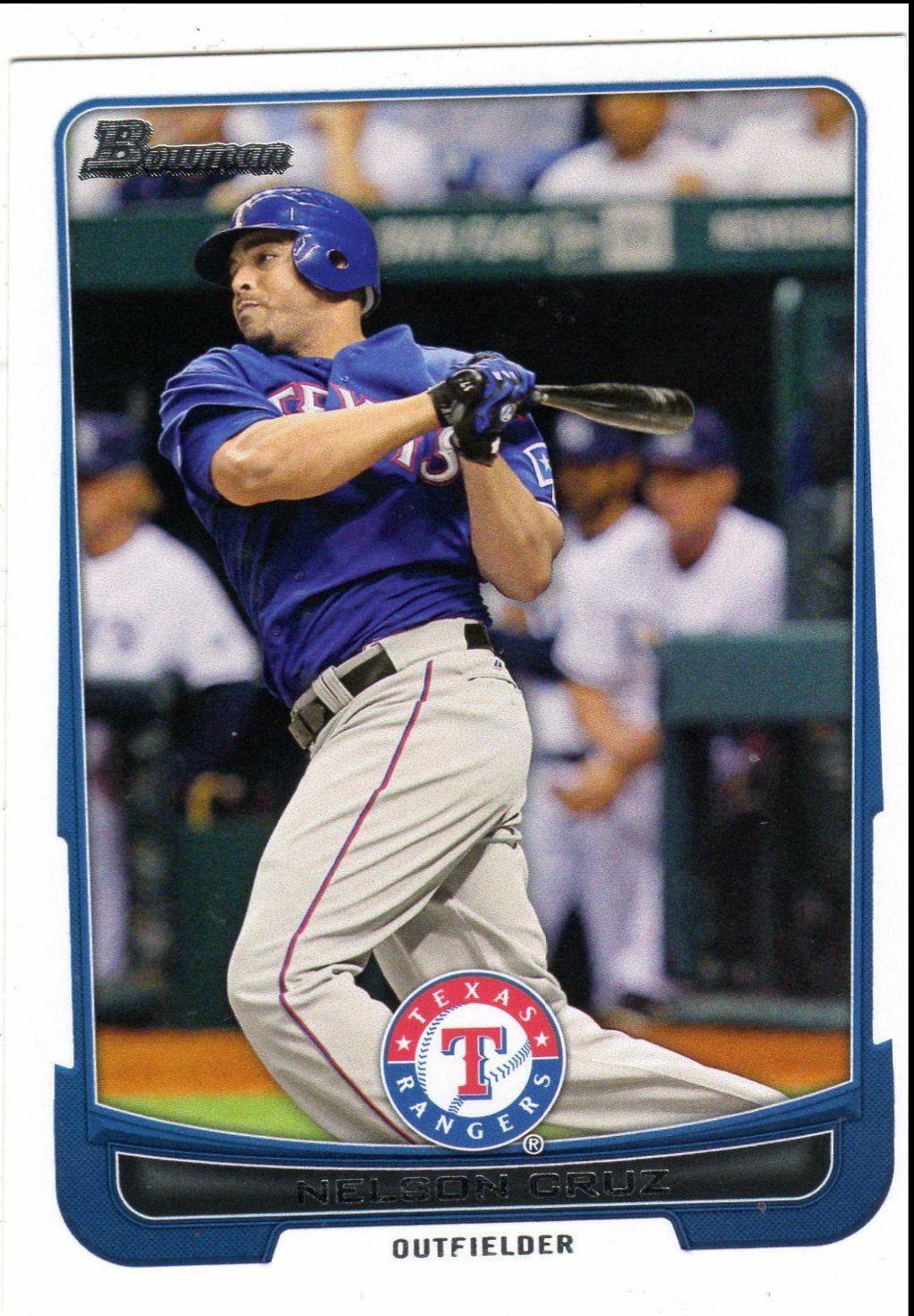 Nelson Cruz #10 Baseball Cards 2012 Bowman