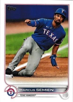 Marcus Semien #429 Baseball Cards 2022 Topps