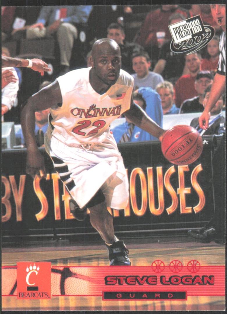 Steve Logan #T17 2002 Press Pass Basketball