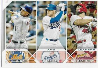 Paul Goldschmidt, Freddie Freeman, Jeff McNeil