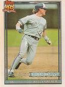 Kelly Gruber #4 Baseball Cards 1991 Topps Cracker Jack Series 2