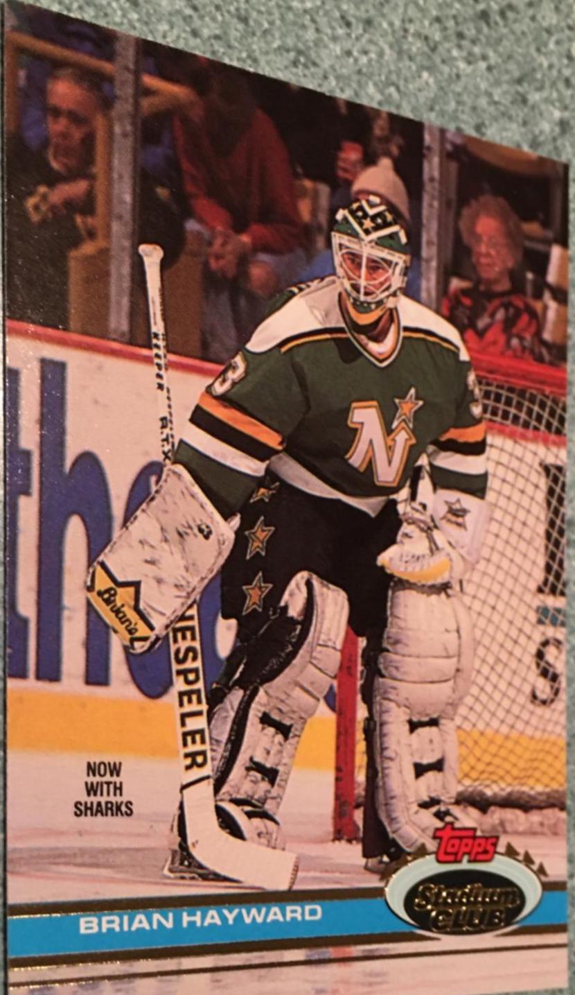 Brian Hayward #19 Hockey Cards 1991 Stadium Club