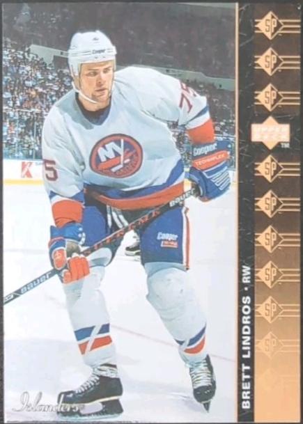 Brett Lindros #SP-136 1994 Upper Deck Sp Insert Hockey